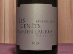 photo Savennieres Domaine Damien Laureau les Genets 2015