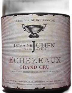photo Echezeaux Grand Cru Domaine Gerard Julien 2016