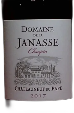 photo Chateauneuf du Pape Domaine de la Janasse Cuvee Chaupin 2017