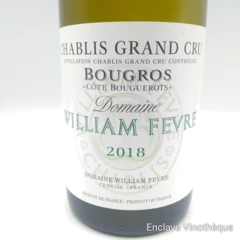 photo Chablis Grand Cru William Fevre Bougros Cote Bouguerots 2018