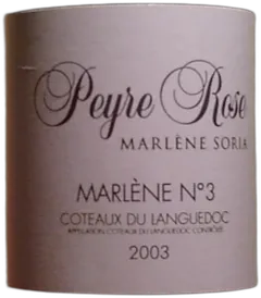 photo du vin Coteaux du Languedoc Domaine Peyre Marlene nâ° 3
