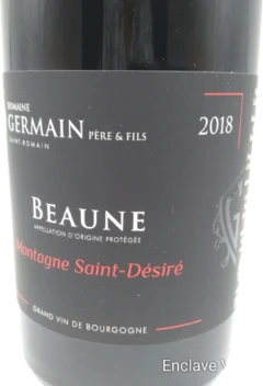 photo Beaune Domaine Germain Pere & Fils Montagne Saint Desire 2018