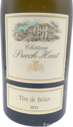 photo du vin Coteaux du Languedoc Chateau Puech Haut Tete de Belier
