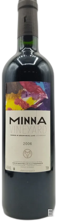 photo Vin de Pays Bouches du Rhone Villa Minna Vineyard Minna 2006
