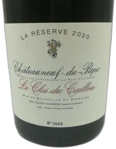 photo Chateauneuf du Pape le Clos du Caillou la Reserve Maxi 1 2020