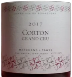 photo Corton Grand Cru Domaine Pascal Marchand 2017