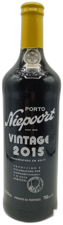 capture du vin Porto Niepoort Vintage 2015