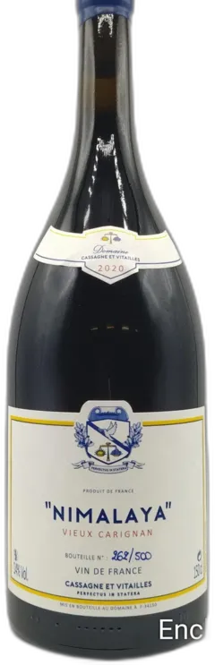 photo du vin Vin de France Maison Cassagne et Vitailles Nimalaya Magnum) 2020