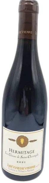 vue du vin Hermitage les Vins de Vienne Chirats de Saint Christophe Magnum) 2021