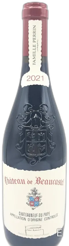 photo Chateauneuf du Pape Chateau de Beaucastel Magnum) 2021