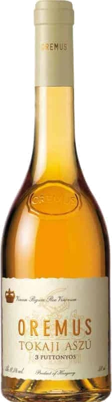 photo Hongrie Oremus de Vega Sicilia Tokaji Aszu 3 Puttonyos Chopine 2014
