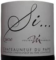 photo Chateauneuf du Pape Domaine Julien Masquin si. Rare Magnum) 2014