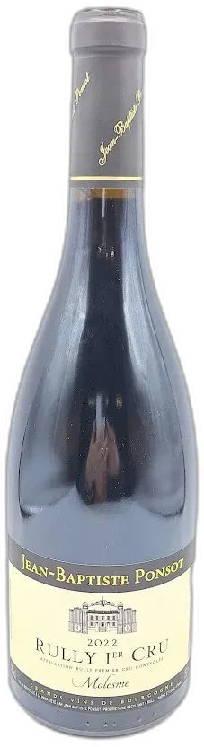 photo du vin Rully Premier Cru Domaine Jean Baptiste Ponsot Molesme 2022
