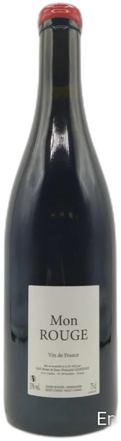 photo Vin de France Anne & Jean Francois Ganevat Mon Rouge