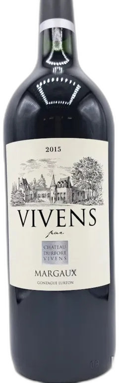 photo Margaux Vivens Second Vin du ch. Durfort Vivens Magnum) 2015