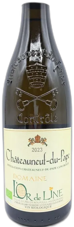 photo Chateauneuf du Pape Domaine l’or de Line 2023