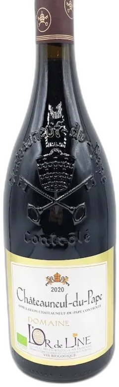 photo Chateauneuf du Pape Domaine l’or de Line Magnum) 2020