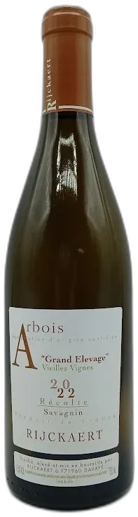 photo Arbois Savagnin Domaine Rijckaert Grand Elevage Vieilles Vignes 2022