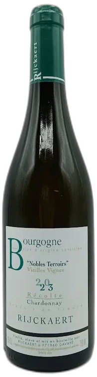 capture du vin Bourgogne Domaine Rijckaert Nobles Terroirs Vieilles Vignes