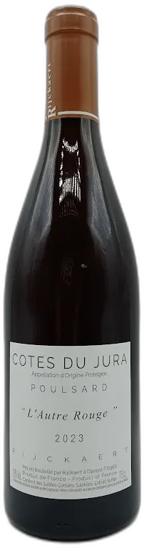 photo Cote du Jura Domaine Rijckaert l’Autre Rouge 2023
