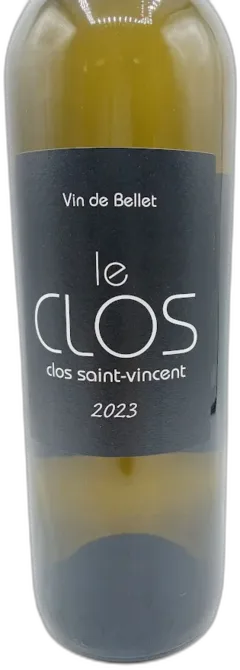 photos du vin Bellet Clos Saint Vincent le Clos