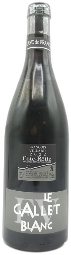 photo Cote Rotie Francois Villard Gallet Blanc 2022