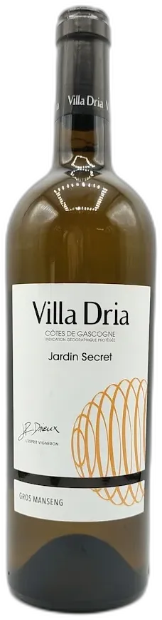 photo I.G.P. Cotes de Gascogne Villa Dria Jardin Secret 2023