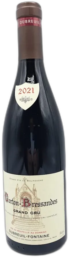 photo Corton Bressandes Grand Cru Domaine Dubreuil Fontaine 2021