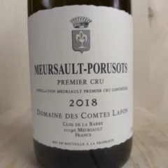 photo Meursault-Porusots Premier Cru Domaine des Comtes Lafon 2018