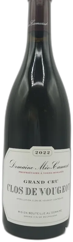 image du vin Clos de Vougeot Grand Cru Domaine Meo Camuzet 2022