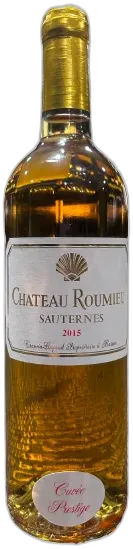 photo Sauternes Roumieu, Cuvée Prestige 2015