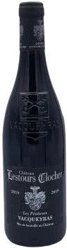 photo Vacqueyras Rouge Aop les Pénitents 2019 Château Lestours Clocher