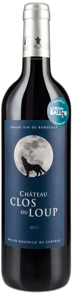 photo Vignobles Bouillac Clos du Loup Aop Blaye Côtes-de-Bordeaux Rouge 2015