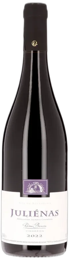 vue du vin Domaine Benon Rémi Juliénas Aop Juliénas Rouge 2024