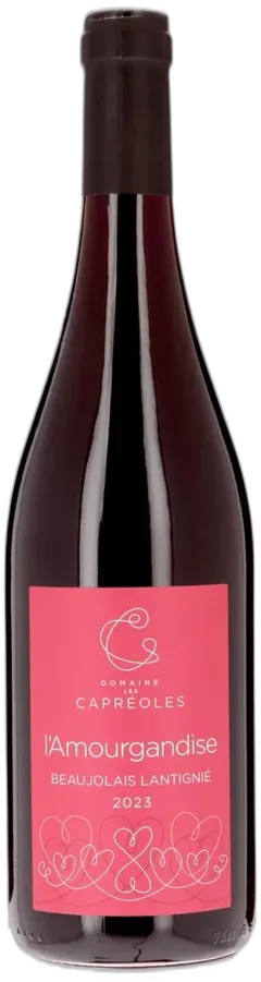 photo du vin Domaine les Capréoles l’Amourgandise Aop Beaujolais Quincié Rouge 2023