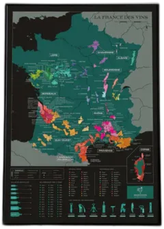 photo du vin Carte à Gratter la France des Vins