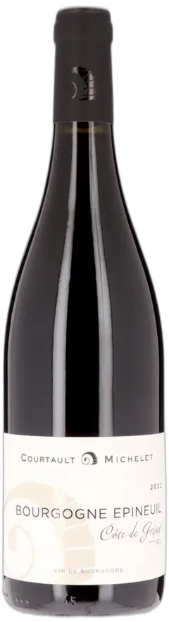 photo du vin Domaine Courtault Michelet Côte de Grisey Aop Bourgogne Epineuil Rouge 2022