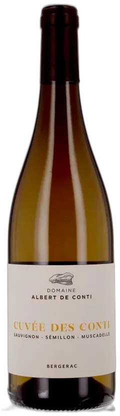 photo Domaine Albert de Conti Cuvée des Conti Blanc Aop Bergerac Blanc 2023