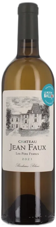 photo Château Jean Faux les Pins Francs Aop Bordeaux Blanc 2021