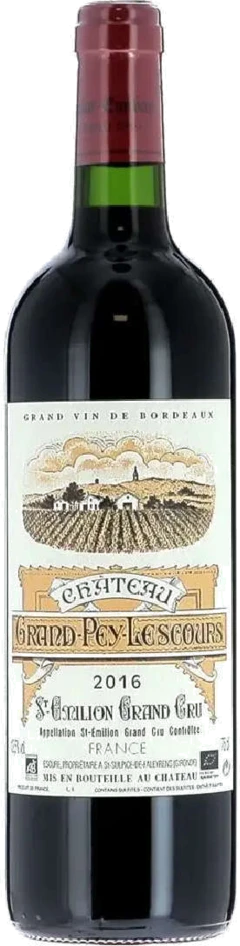 photo Château Grand Pey Lescours Saint-Emilion Grand Cru Aop Saint-Emilion Grand Cru Rouge 2016