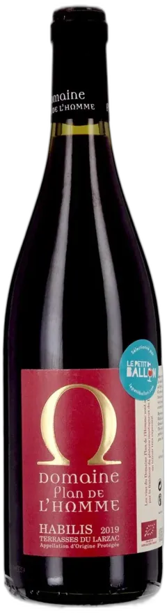 photo du vin Domaine Plan de l’Homme Habilis Aop Terrasses du Larzac Rouge 2019