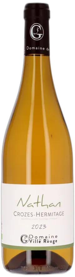 photo du vin Domaine de la Ville Rouge Cuvée Nathan Aop Crozes-Hermitage Blanc 2023