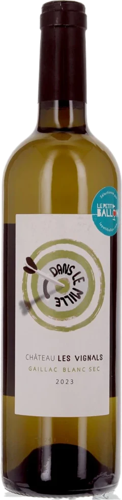 photo Château les Vignals Dans le Mille Aop Gaillac Blanc 2023