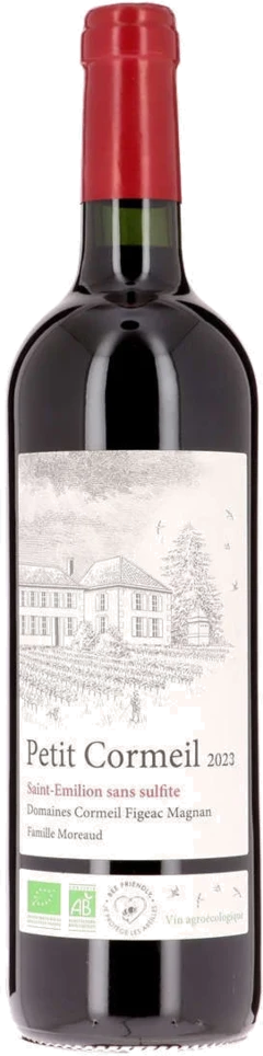 photo Domaine Cormeil Figeac Victor Moreaud Petit Cormeil Aop Saint-Émilion Rouge 2023
