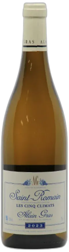 photo du vin Alain Gras Saint Romain Blanc les Cinq Climats Aop Saint-Romain Blanc 2023