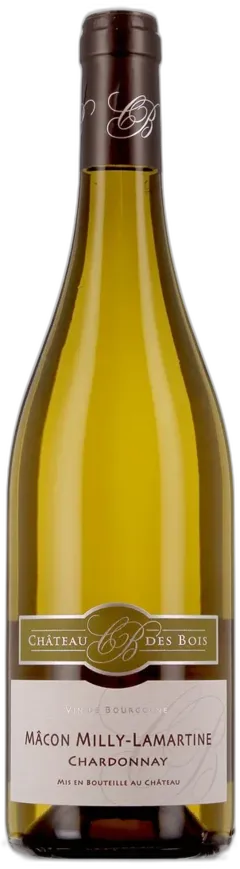photo du vin Château des Bois Milly Lamartine Aop Mâcon Milly-Lamartine Blanc 2023