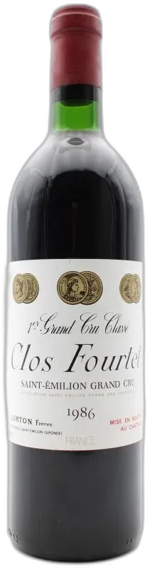 photo Clos Fourtet 1986