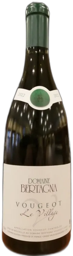 photos du vin Bertagna Vougeot Village Blanc 2022