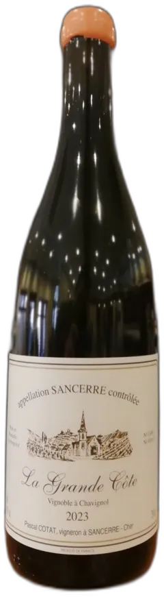 vue du vin Cotat Pascal Sancerre Grande Côte