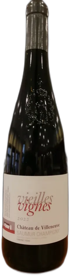 photo Château de Villeneuve Saumur Champigny Vieilles Vignes 2022